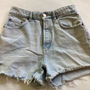 Denim shorts